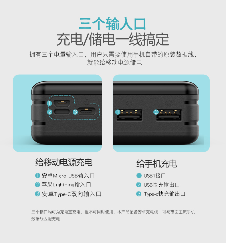 Ngành QC3.0 sạc kho báu 30.000 mA dung lượng cao điện thoại di động 2 8 Huawei OPPO kê điện thoại của Apple vivo phổ mỏng flash nhỏ gọn dành riêng di động sạc nữ nhanh phí chính hãng - Ngân hàng điện thoại di động sạc dự phòng xmobile 15000mah