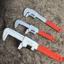 Tube Pliers Plumbing Pliers Multifunction Active Wrench Large Opening Home Pipe Pliers Right Angle Opening Active Wrench