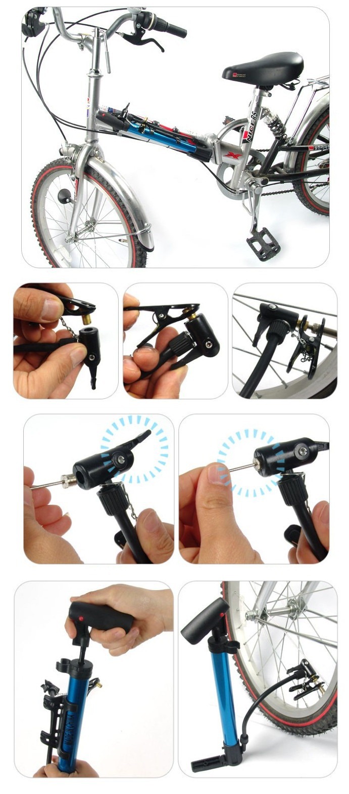 Pompe à vélo - Ref 2386999 Image 6