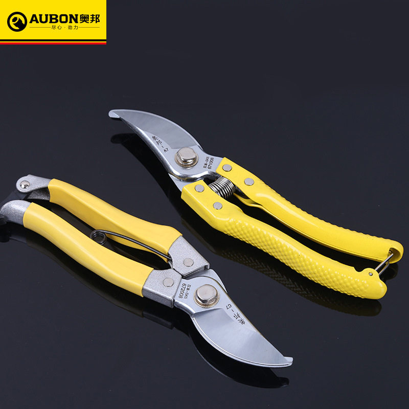 Obong Fruit Branches Pruned 8-inch Multi-functional branch Cut Anti-slip handle Garden Scissors Fruit Branches Cut