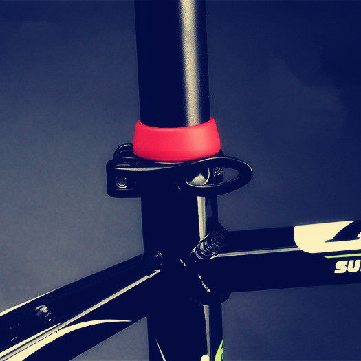 Seat tube waterproof and dust protection sleeve holder silica gel waterproof ring seat rod protective sheath bike seat tube waterproof gasket