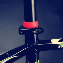 Seat tube waterproof and dust protection sleeve holder silica gel waterproof ring seat rod protective sheath bike seat tube waterproof gasket