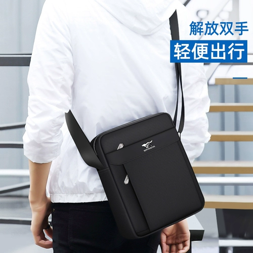 Septwolves, мужская сумка на одно плечо, сумка через плечо для отдыха, портативный шоппер