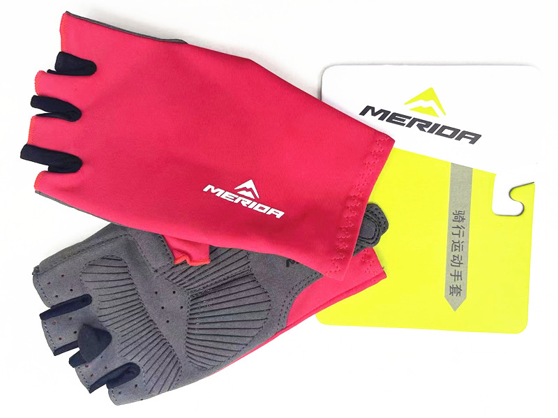 Merida bicycle riding gloves half-finger summer breathable road mountain shock-absorbing non-slip wear-resistant spinning bicycle