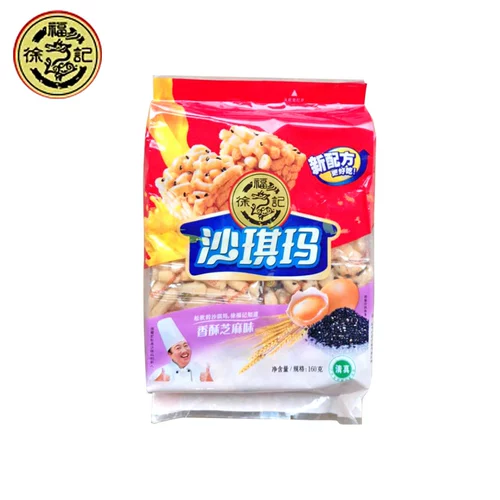 徐福记 Shaqima 160g*2 мешки с завтраком повседневные закуски