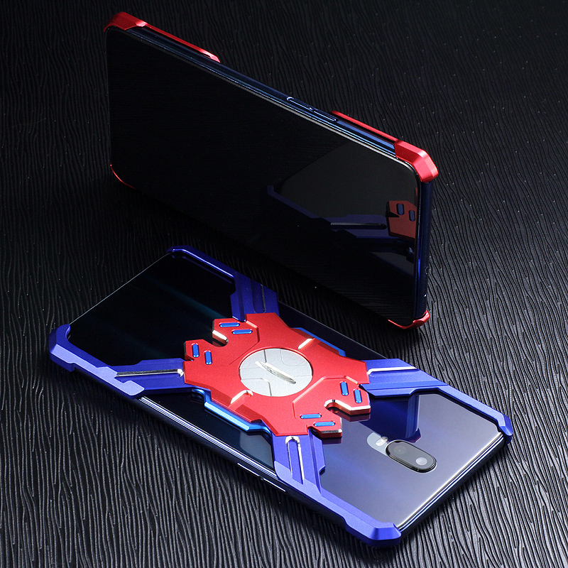 Kylin Armor Heroes Bracket Aluminum Metal Shell Case Cover for OPPO R17 Pro & OPPO R17