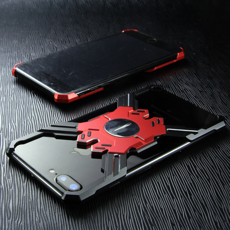Kylin Armor Heroes Bracket Aluminum Metal Shell Case Cover for Apple iPhone 8 Plus & iPhone 8 & iPhone 7 Plus & iPhone 7 & iPhone 6S Plus & iPhone 6S & iPhone 6 Plus & iPhone 6
