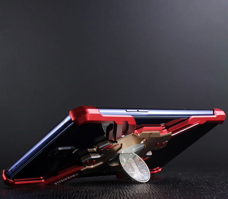 Kylin Armor Heroes Bracket Aluminum Metal Shell Case Cover for Huawei Mate 20 Pro & Huawei Mate 20