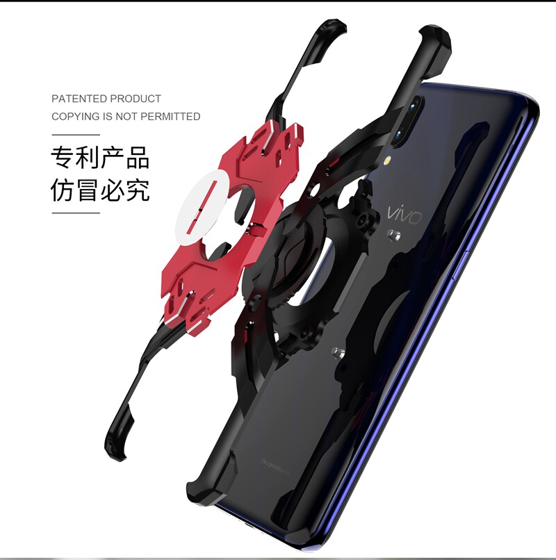 Kylin Armor Heroes Bracket Aluminum Metal Shell Case Cover for vivo X23