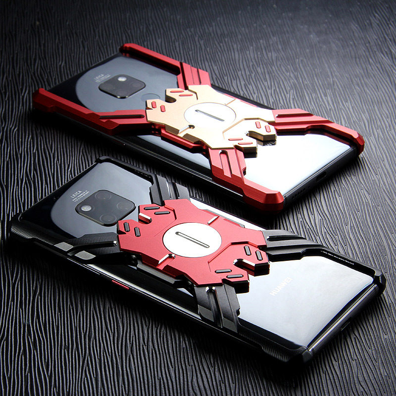 Kylin Armor Heroes Bracket Aluminum Metal Shell Case Cover for Huawei Mate 20 Pro & Huawei Mate 20