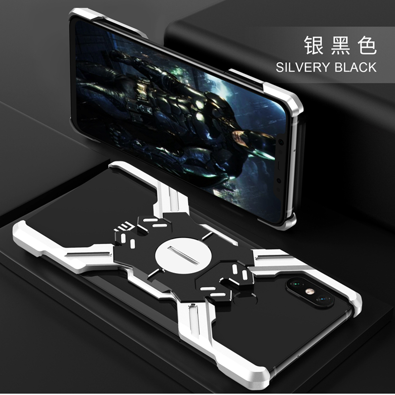 Kylin Armor Heroes Bracket Aluminum Metal Shell Case Cover for Xiaomi Mi 8 Explorer & Xiaomi Mi 8