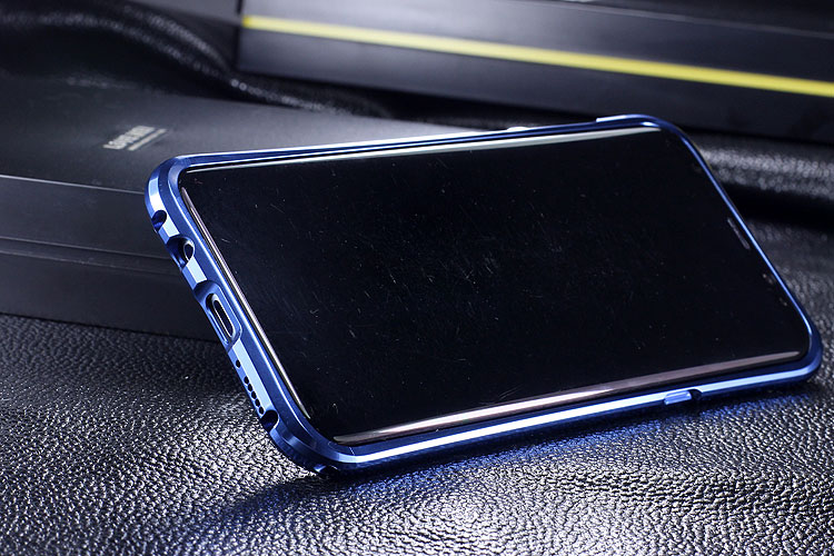 iy Rainbow Aluminum Metal Bumper Dazzle PC Back Cover Case for Samsung Galaxy S8 Plus & Galaxy S8