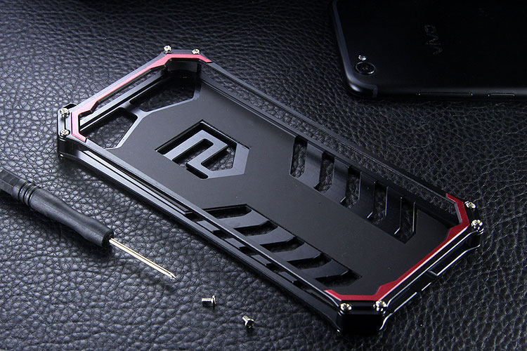 SEISMIK S-ONE Armor Man Shockproof Aluminum Shell Metal Case Cover for vivo X9s Plus / vivo X9s / vivo X9 Plus / vivo X9 / vivo V5 Plus