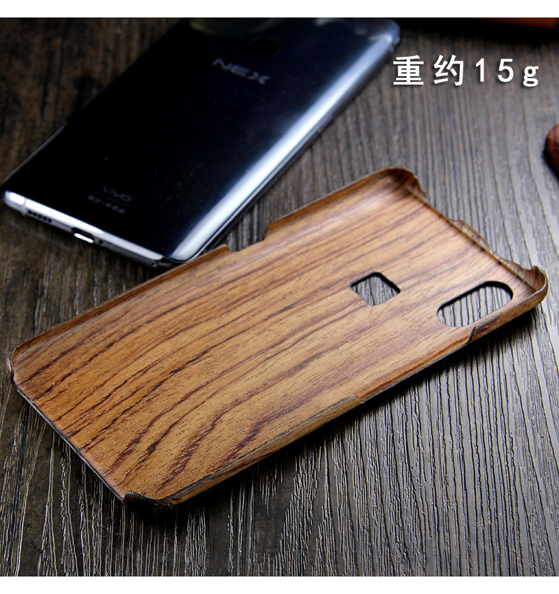 SHOWKOO Kevlar Natural Wood Ultra Slim Case Cover for vivo NEX S & vivo NEX A