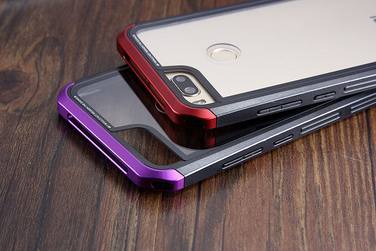 Luphie Nunchaku Airframe Metal Frame Air Barrier Tempered Glass Back Case Cover for Xiaomi Mi 5X / Xiaomi Mi A1