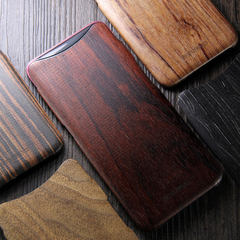 SHOWKOO Kevlar Natural Wood Ultra Slim Case Cover for OPPO Find X