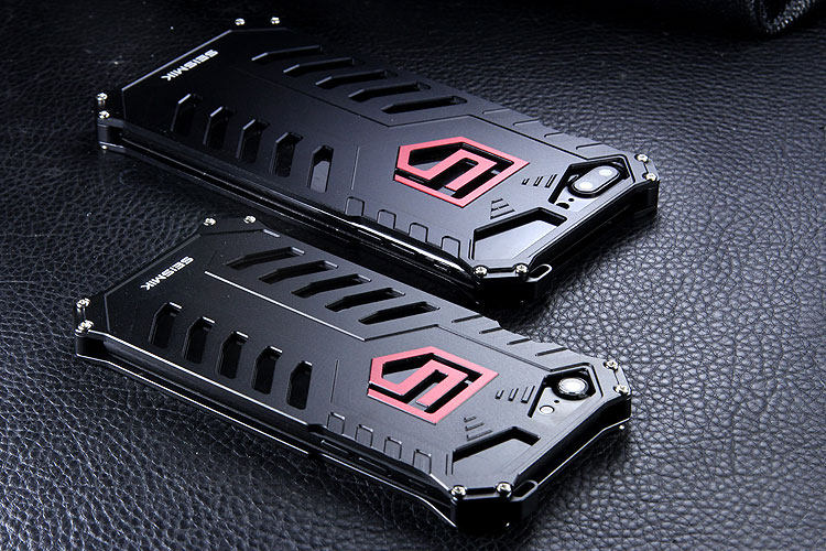 SEISMIK S-ONE Armor Man Shockproof Aluminum Shell Metal Case Cover for Apple iPhone 6S Plus/6 Plus & iPhone 6S/6