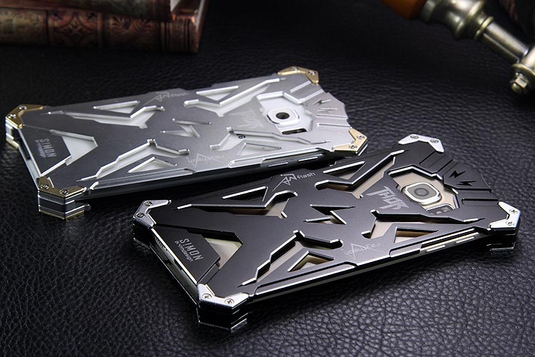 SIMON THOR Aviation Aluminum Alloy Shockproof Armor Metal Case Cover for Samsung Galaxy Note 5 N9200