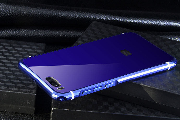 iy Rainbow Aluminum Metal Bumper Dazzle PC Back Cover Case for Xiaomi Mi Note 3
