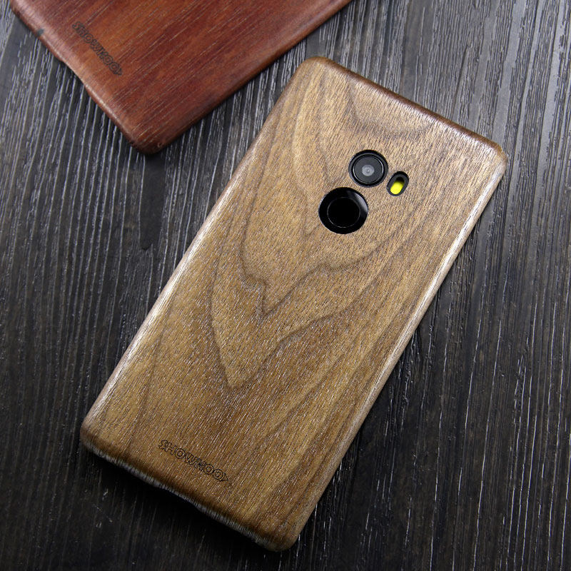 SHOWKOO Kevlar Natural Wood Ultra Slim Case Cover for Xiaomi Mi MIX 2