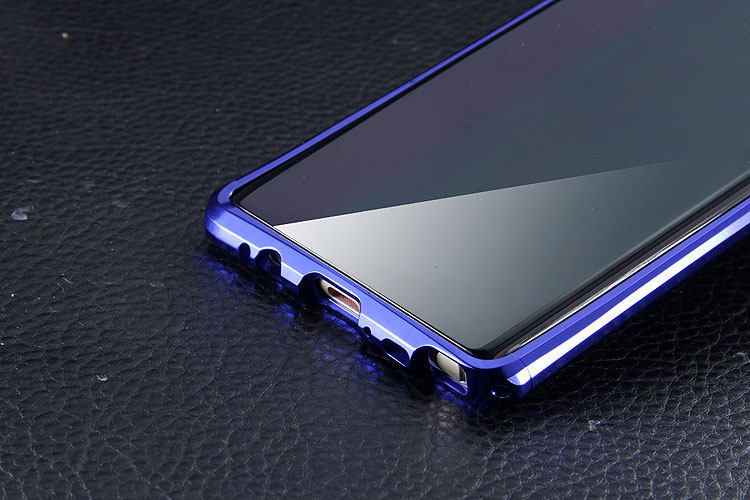 iy Rainbow Aluminum Metal Bumper Dazzle PC Back Cover Case for Samsung Galaxy Note 8