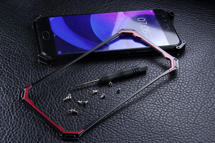 SEISMIK S-ONE Armor Man Shockproof Aluminum Shell Metal Case Cover for vivo X9s Plus / vivo X9s / vivo X9 Plus / vivo X9 / vivo V5 Plus