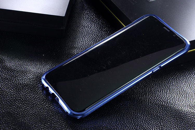 iy Rainbow Aluminum Metal Bumper Dazzle PC Back Cover Case for Samsung Galaxy S8 Plus & Galaxy S8