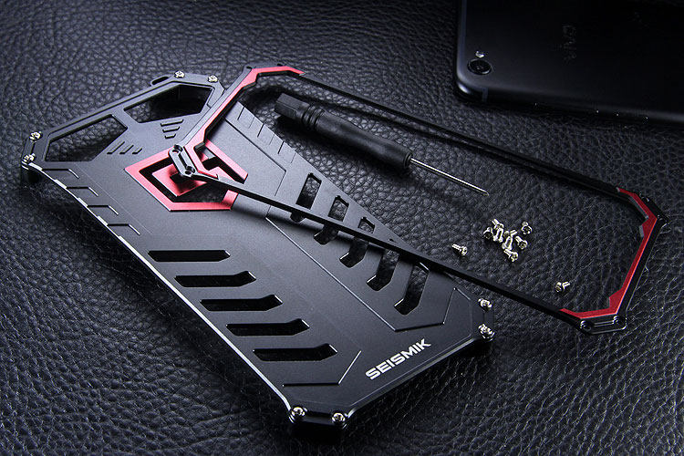 SEISMIK S-ONE Armor Man Shockproof Aluminum Shell Metal Case Cover for vivo X9s Plus / vivo X9s / vivo X9 Plus / vivo X9 / vivo V5 Plus