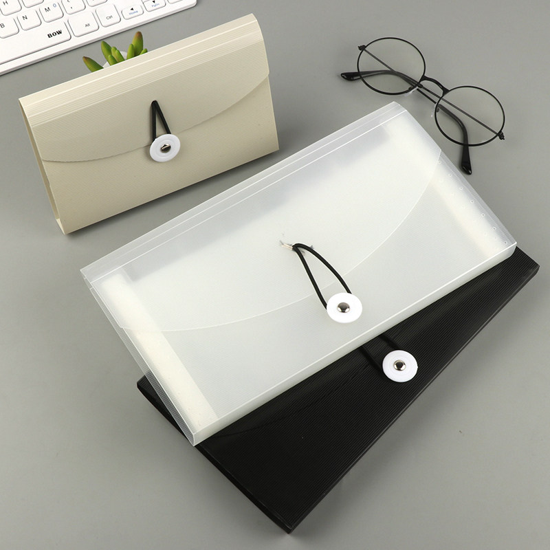 Multi-card box multi-layer folder mini-document multi-function receipt this business trip Bill book classification bag letter bag storage box student Bill VAT special clip large capacity Small size portable