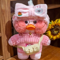 Маленькая розовая кролик-розовая медведь медведь белая сумка