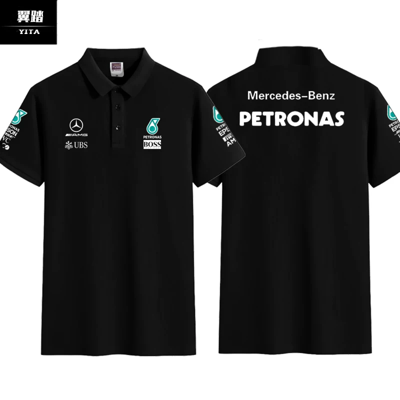 Mercedes-Benz, гоночный автомобиль, поло, рубашка, футболка