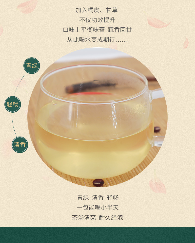 明安旭  冬瓜荷叶茶 30袋 排毒养颜 图4
