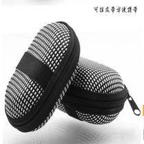 New folding glasses case fashion portable presbyopia glasses box trend men and women Factory Direct Sales