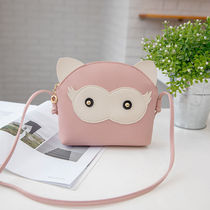 Small bag female 2021 new mini mobile phone bag coin purse Japanese cartoon Sesame Street student shoulder messenger bag