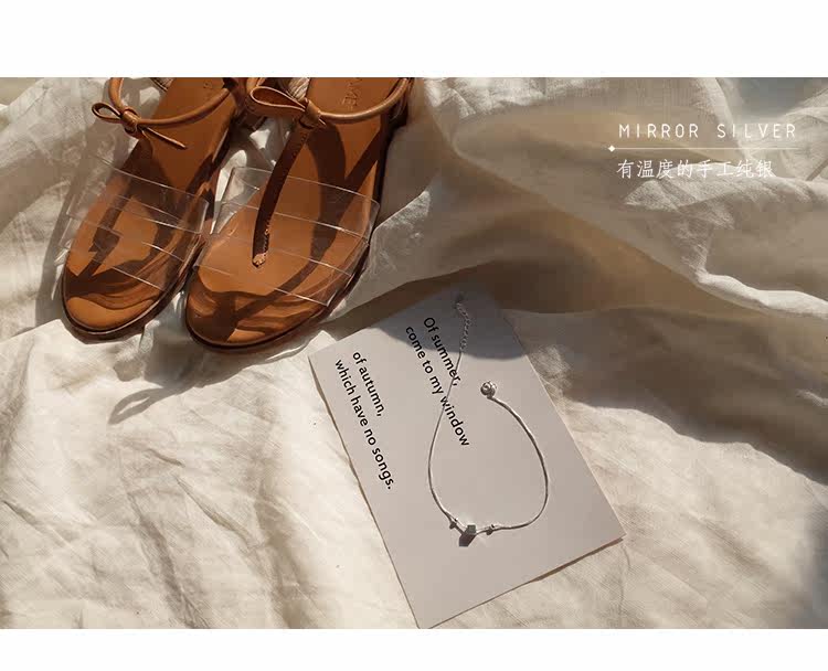 Bracelet de cheville Femme en Argenterie - Ref 3103903 Image 10