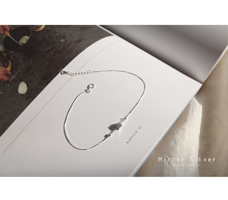 Bracelet de cheville Femme en Argenterie - Ref 3103903 Image 16