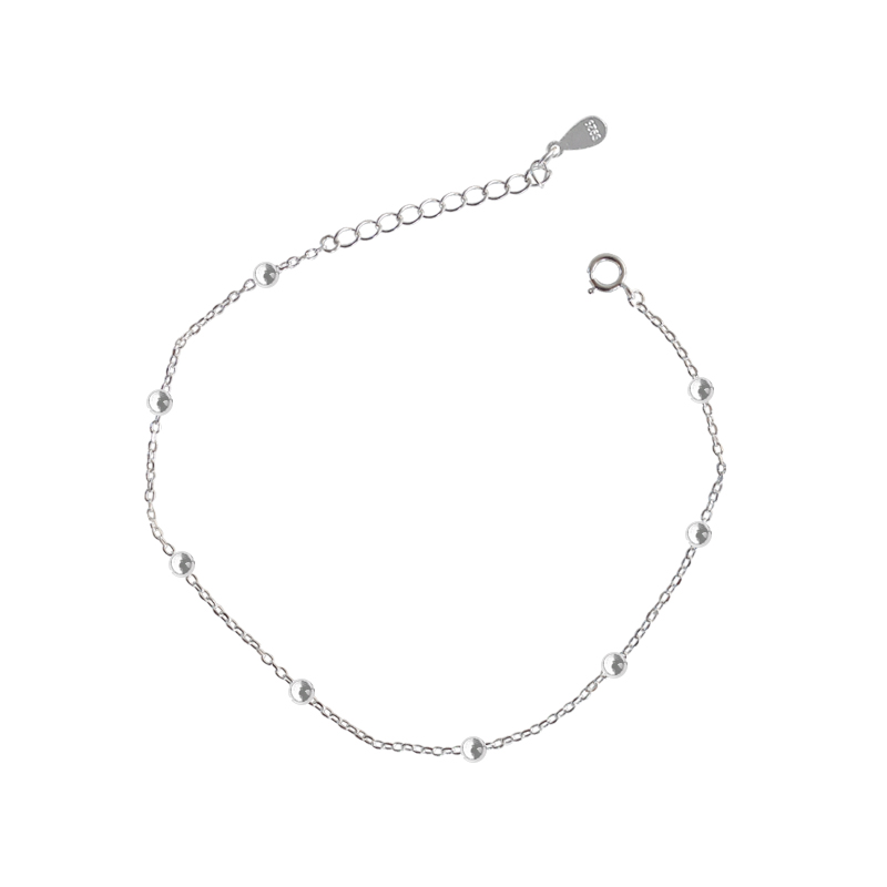 Chaine de cheville Femme en Argenterie - Ref 3103591 Image 5
