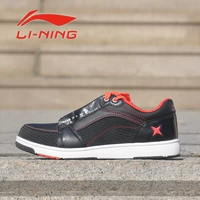 Giải phóng mặt bằng giày Li Ning giày nữ mùa thu cổ điển giày thông thường sinh viên thấp để giúp giày thể thao retro ALCE280 giày thể thao bitis