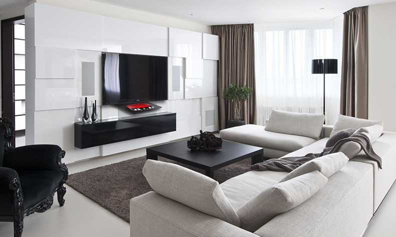 Beishi phổ quát hộp set-top khay mạng máy nghe nhạc TV hỗ trợ khung kê hộp khung 3S / 3C - Trình phát TV thông minh củ phát wifi 4g