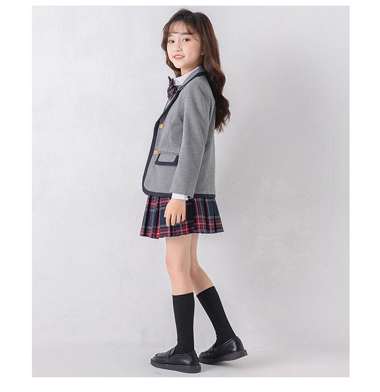  Форма, детский универсальный комплект подходит для мужчин и женщин, в британском стиле, 3 предмета 