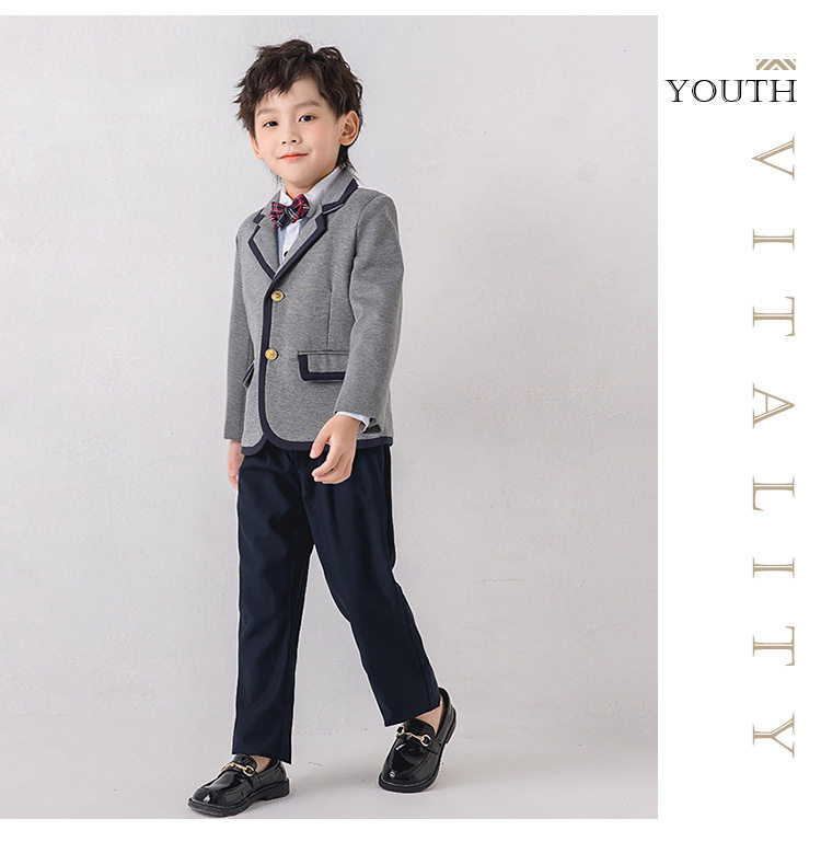  Форма, детский универсальный комплект подходит для мужчин и женщин, в британском стиле, 3 предмета 