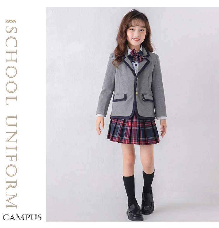  Форма, детский универсальный комплект подходит для мужчин и женщин, в британском стиле, 3 предмета 