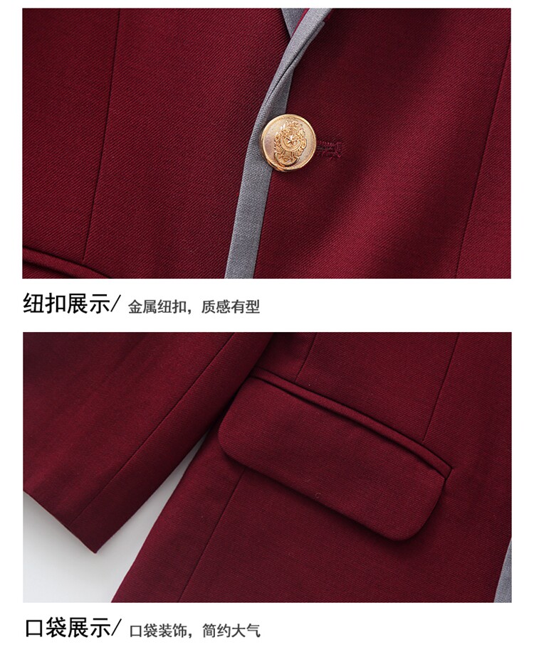 Форма для школьников и студентов для детского сада, детский бордовый комплект, в британском стиле, стиль, 3 предмета 