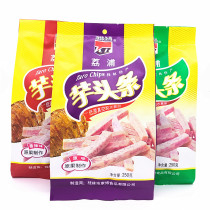 Guangxi Guilin specialty Kangbo 250g original Lipu taro headlines spicy chive flavor low temperature dehydrated taro strips