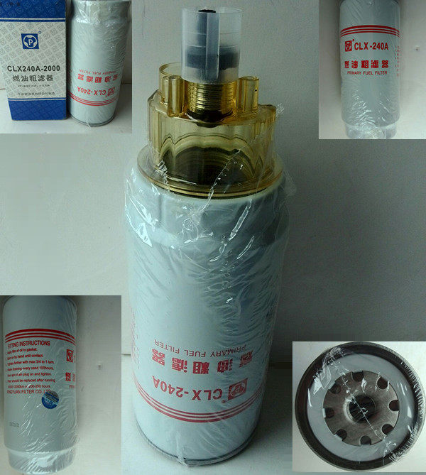 CLX-240A-2000 diesel filter Diesel filter cartridge is suitable for PL420 612630080088 coarse filtration