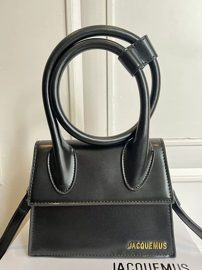 Small blue shoulder bag