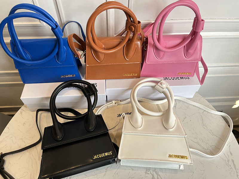 Jac European and American New Fashion Bag Mini Crossbody Bag Blue Small Square Bag Niche Design Handbag