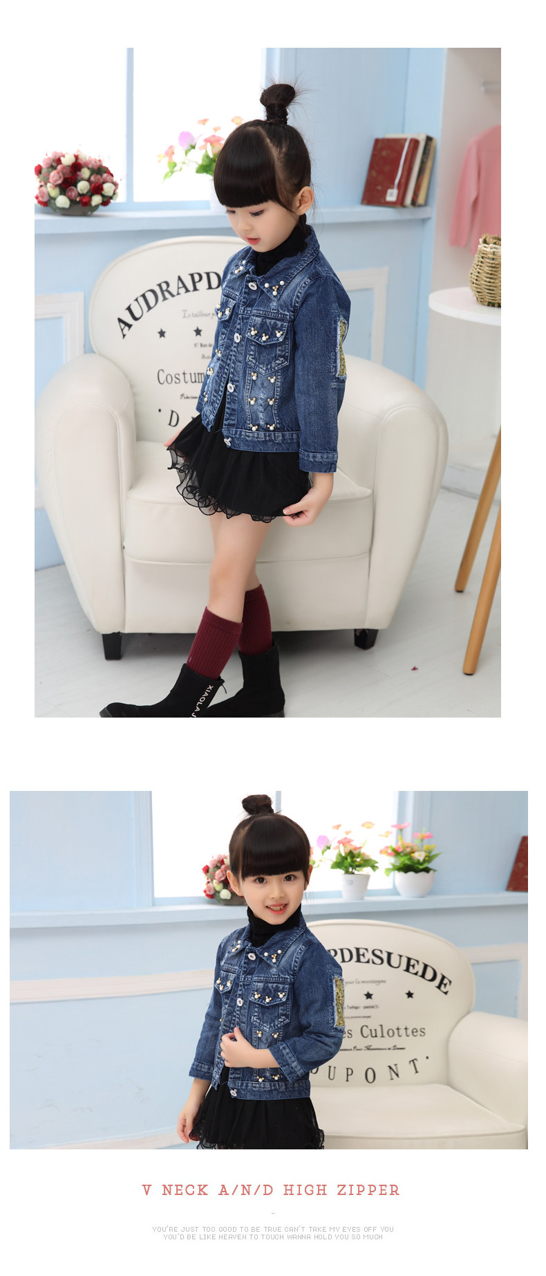 Veste pour fille en toile - Ref 2158370 Image 33