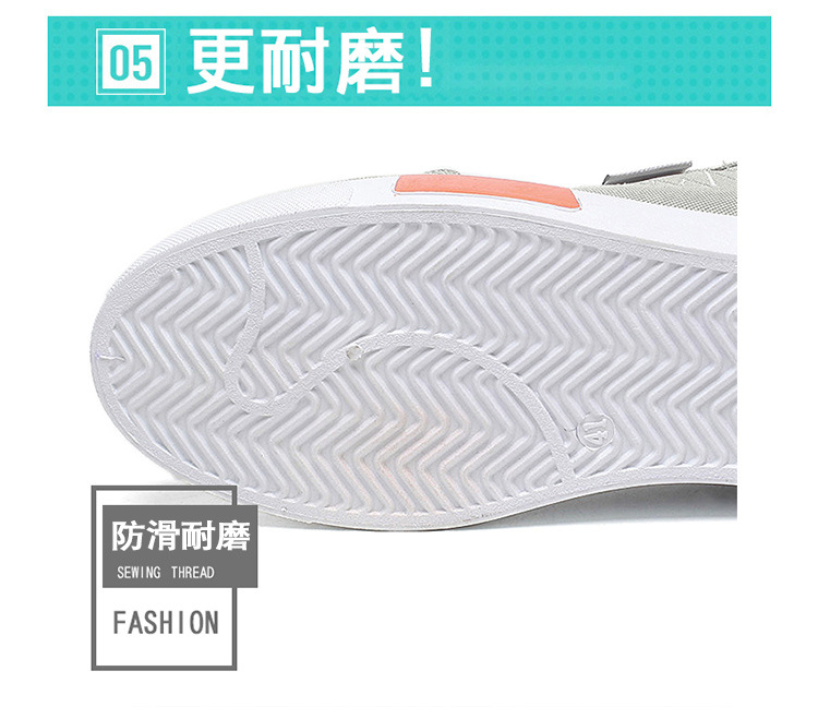 Giày xuân 2018 mới Hàn Quốc giày đế xuồng cho bé trai vải xu hướng thoáng khí giày nam giản dị giầy thể thao nam