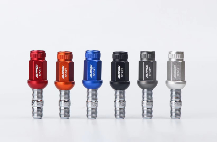 Hub forged screw anti-theft bolt screw cap nut applies Porsche Audi forbence BMW